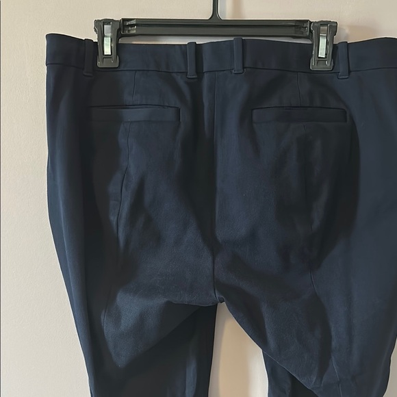 J Crew Women's Navy Stretch Pants - 12R - Picture 5 of 6